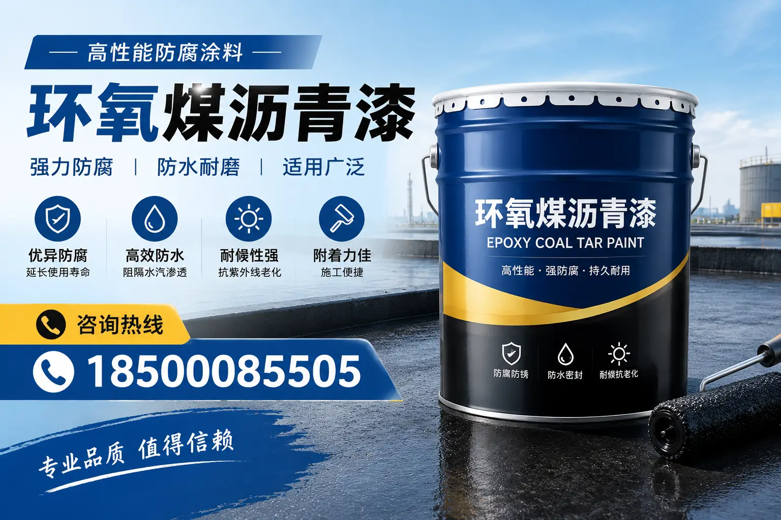 环氧煤沥青漆的主要成分与功能，张家界用户深度了解